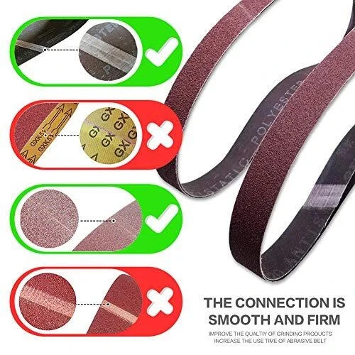 1×30 1 x 30 inch Sanding Belt Pack 1-Inch x 30-Inch12 Pcs4 Each of 80 120 150…