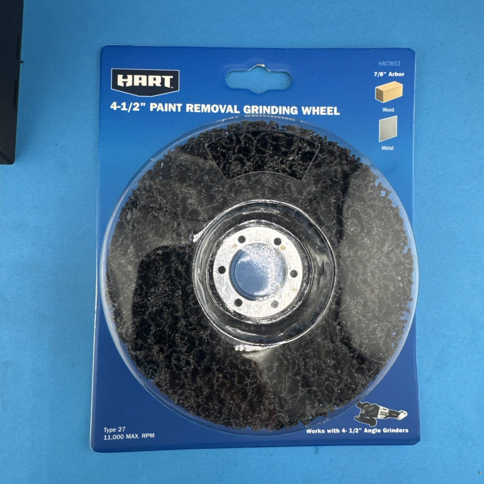 HART 4-1/2″ Paint Removal Grinding Wheel HACW03