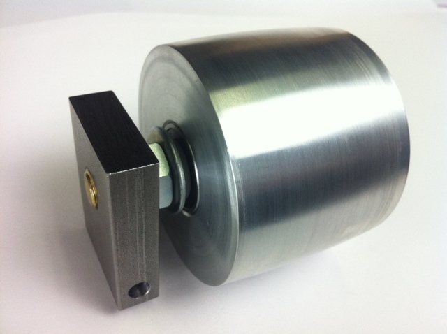 Belt Grinder Tracking Wheel for 2×72″ knife making grinder with axle & mount