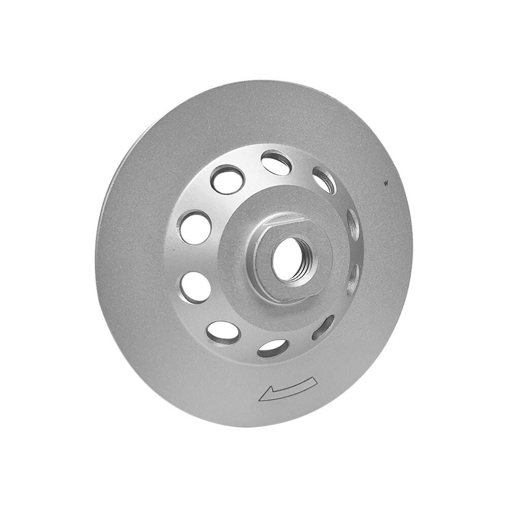 Grinding Grinder 18 Segments Wet Dry 4” x 5/8”-11 Concrete Turbo Cup Wheel