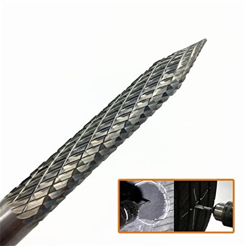 3/8 Inch 10mm Tire Bit Tire Repair Cutter Carbide Burr Drill Bit Tire Patches