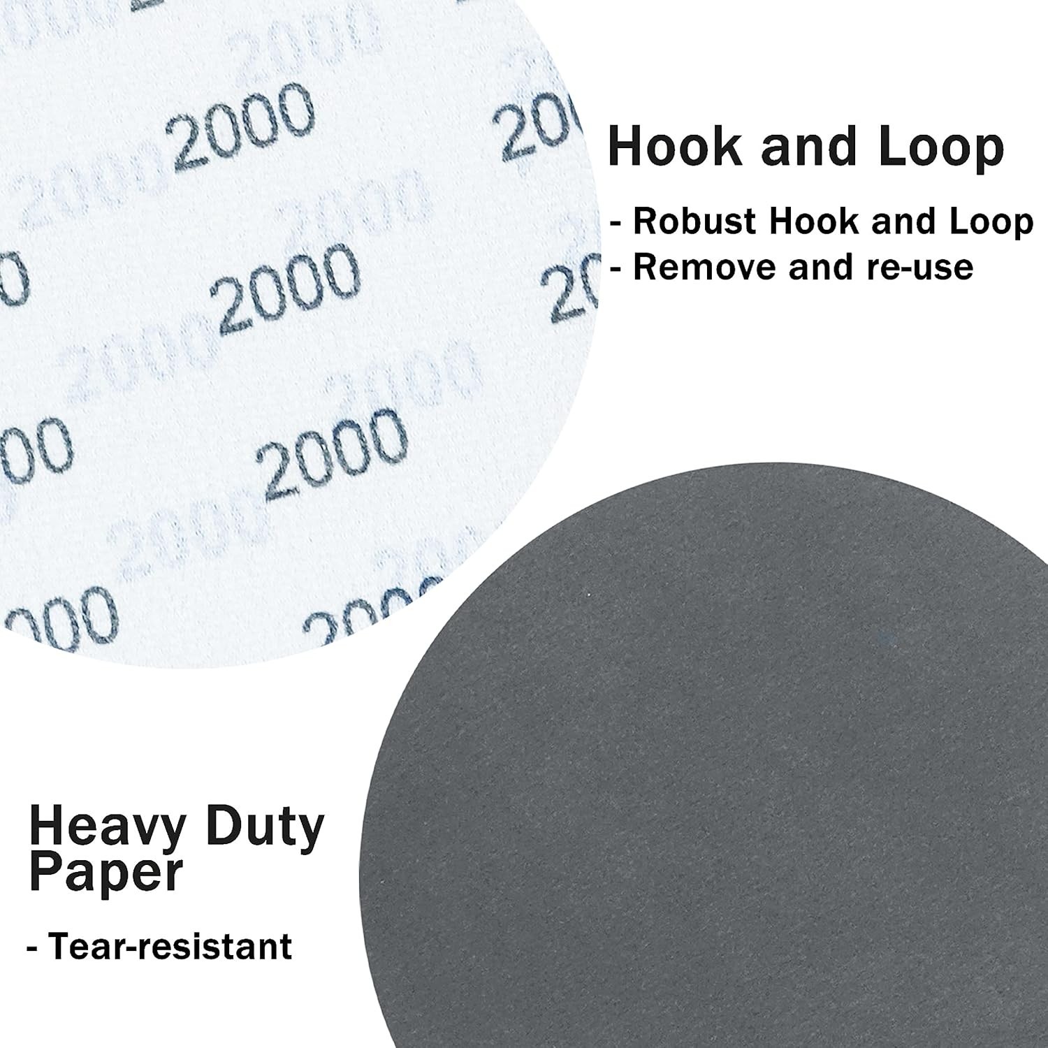 Versatile 24 Pcs 6 Inch Sanding Discs Set – Superior Finish with 1000-3000 Grit