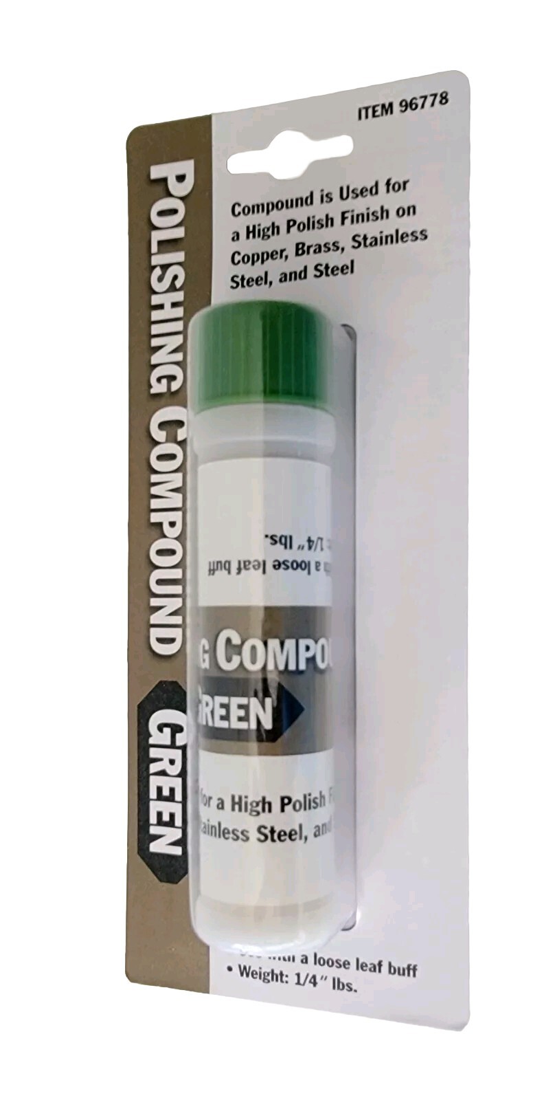 Polishing Compount green.Used For high Polishing Finish