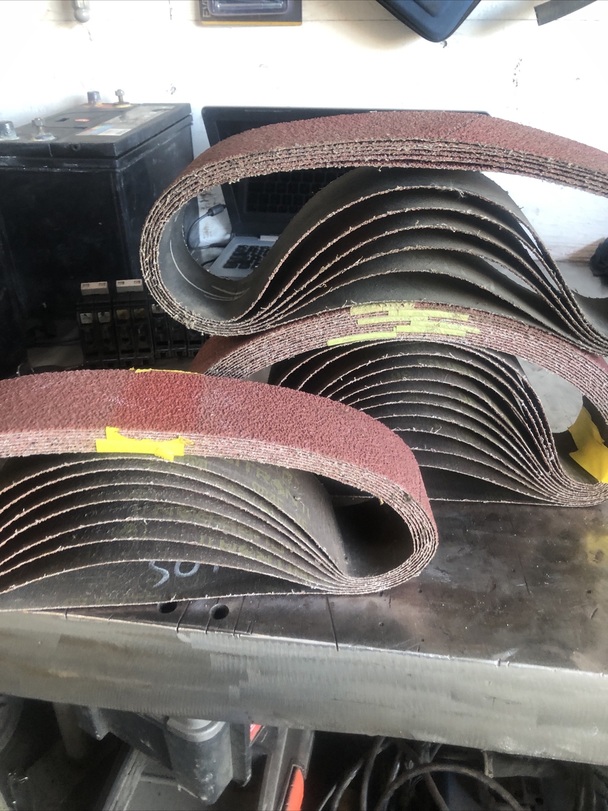 26- 3M 984F Cubitron 3”x36” 36 Grit Sanding belt