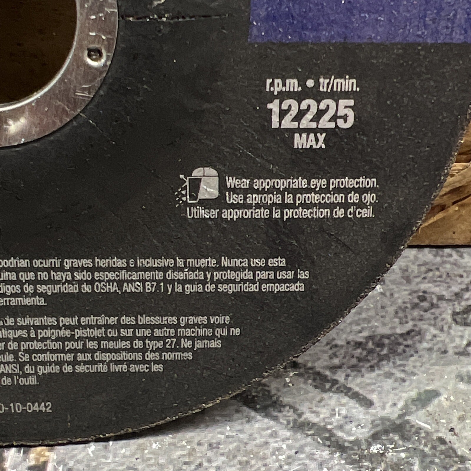 2 PACK Milwaukee 49-94-5005 Cutting Wheel 5 X .045 X 7/8 Type 27