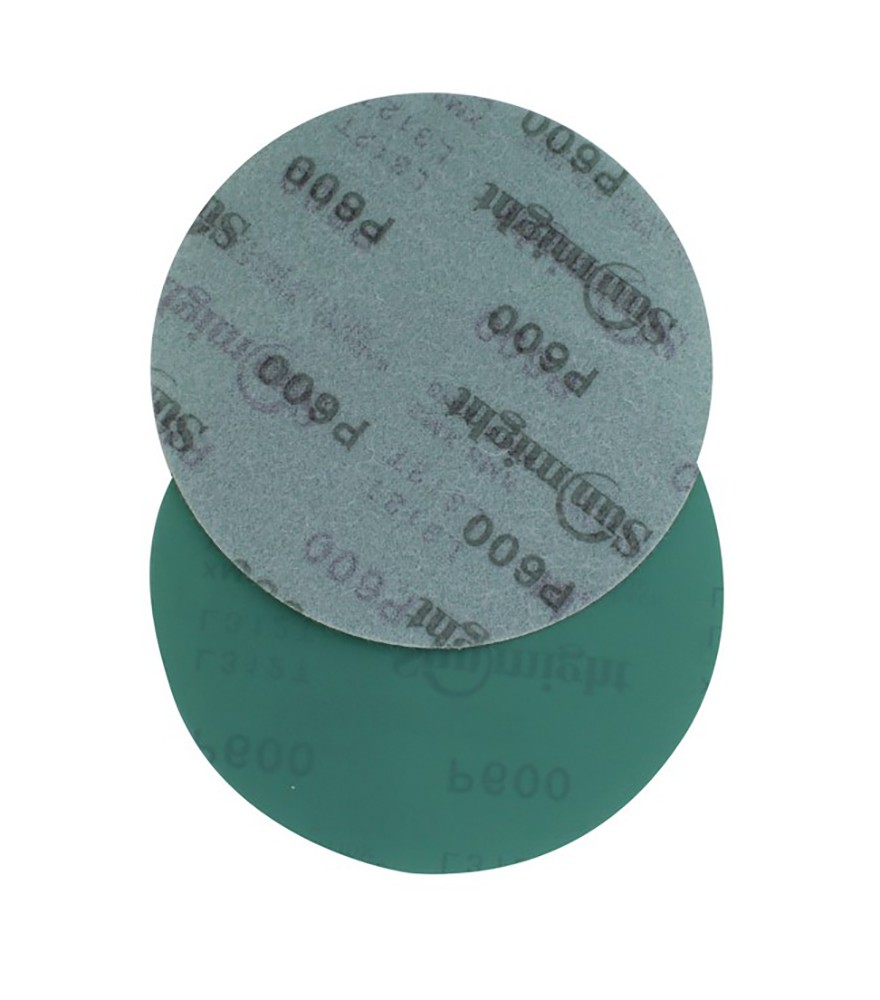 Sunmight 1418 6″ 600 Grit Film Sanding Disc, 50 Pieces