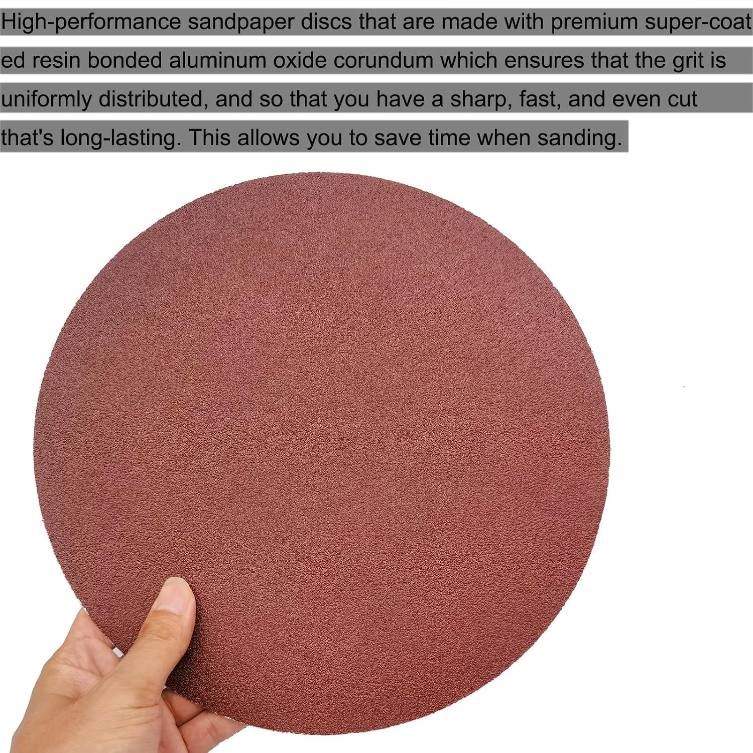 18 PCS 10 Inch PSA Sanding Discs Set – 80, 100, 120, 180, 240 400 Grit Sander