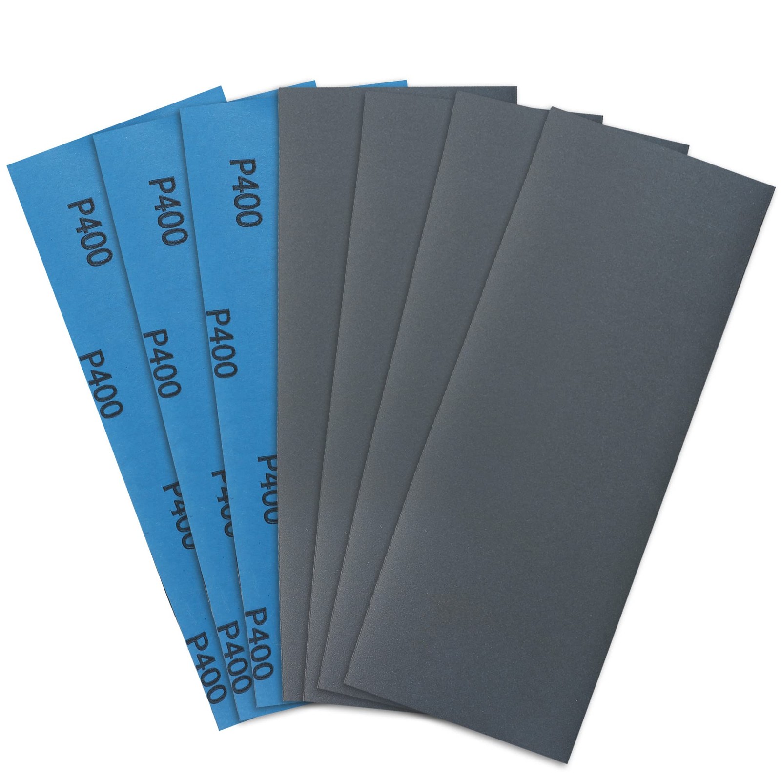 Lotfancy 400 Grit Sandpaper 45PCS 9 X 3.6 Dry Wet Sand Paper Silicon Carbide