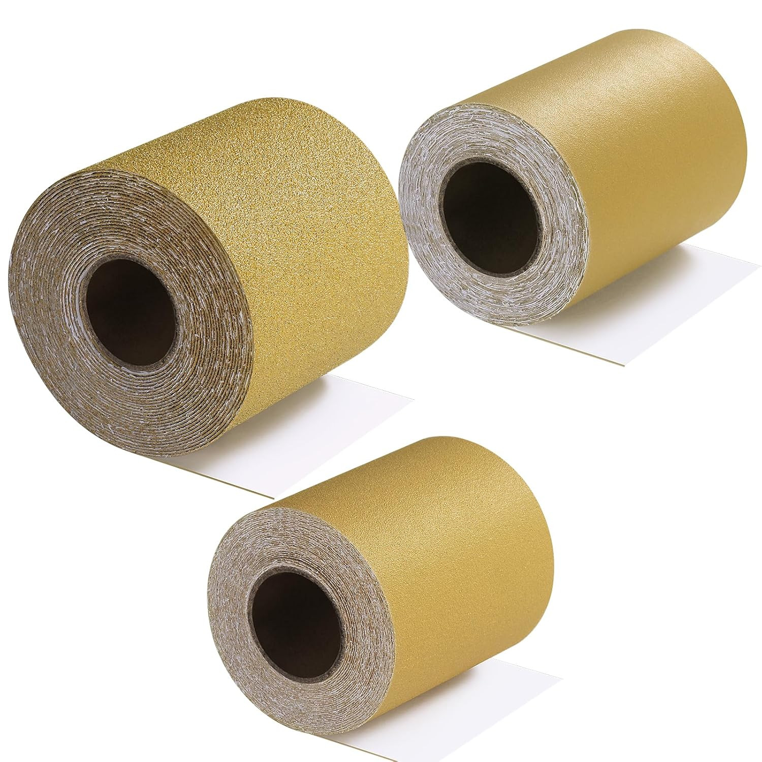 80, 180, 320 Grit PSA Longboard Sandpaper Kit, Total 15 Yards, -/” Wide, Continu