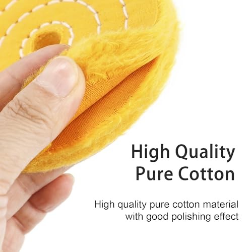 4″ Buffing Polishing Wheels Soft(30Ply)/ Fine(50Ply)/ 4 inch Multi 7pcs