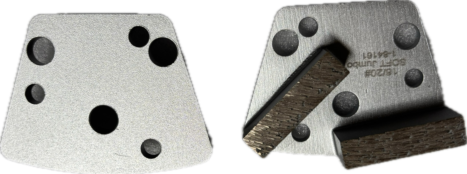 15mm Jumbo Bar Segment Metal Band For Trapezoid Quick Change