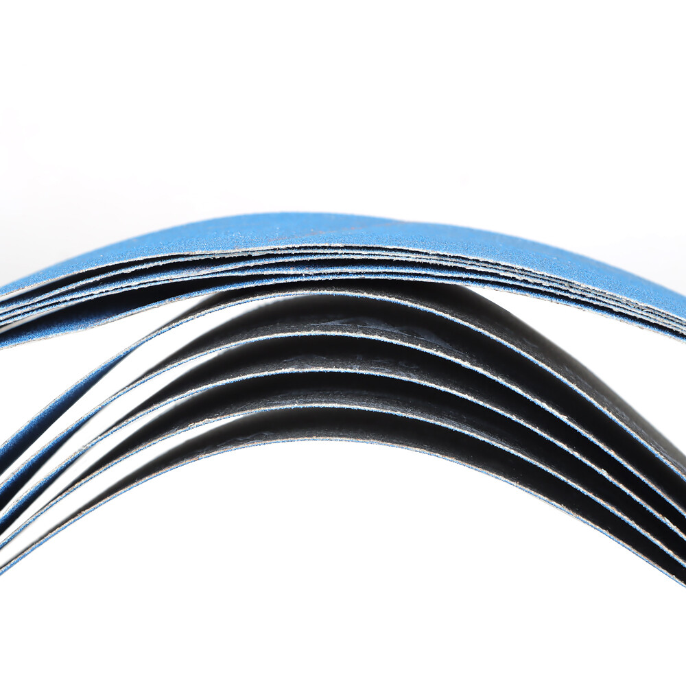 4″ X 36″, 5 – PACK, 120-GRIT PREMIUM ZIRCONIA, X-WEIGHT SANDING BELTS NEW