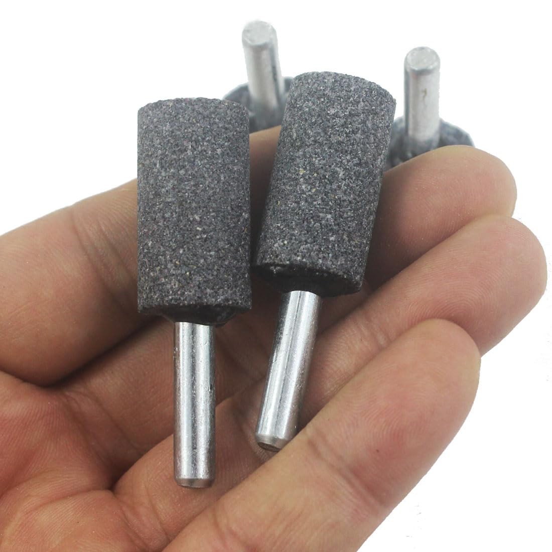 16mm Cylindrical Grinding Stone – 1/4 Shank Cylinder Shape Aluminum Oxide Mo.