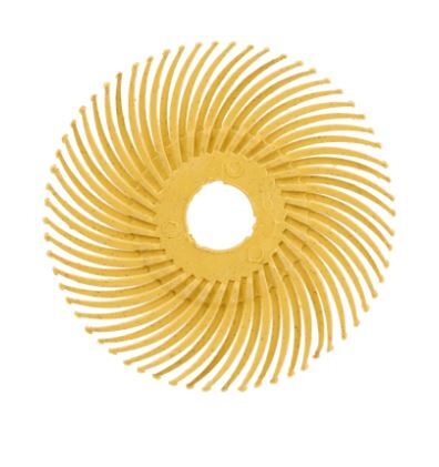 3M 30126 Scotch-Brite Radial Bristle Discs 80 Grit, 5 Discs