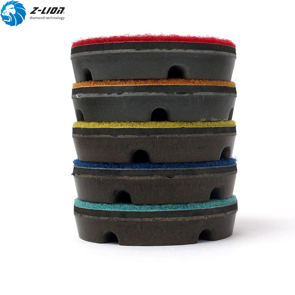 3Pcs Diamond Ceramic Polishing Pads 3 Inch Concrete Floor Grinding Wheel Coarse