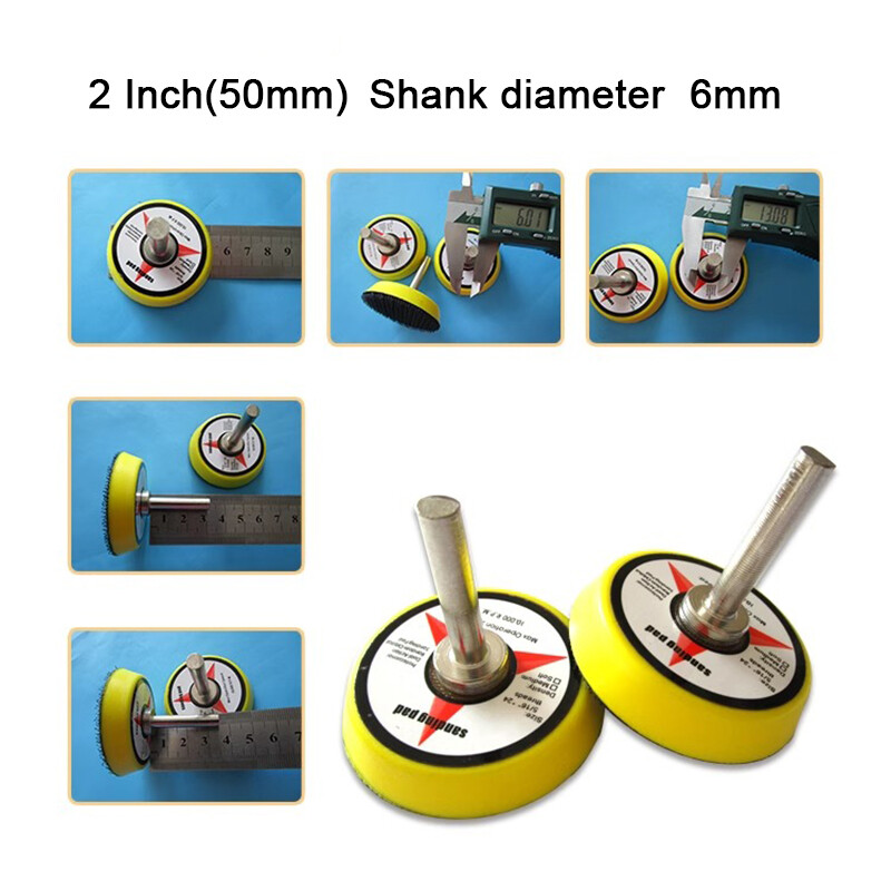 Sanding Sander Backing Pad For Dremel Rotary Drill Bit Sandpaper Disc 25mm-75mm