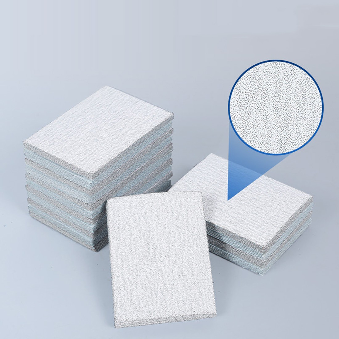 Dry Sandpaper Abrasive Sanding Sheets Sand Paper Polis Flocking 40~1000 Grit