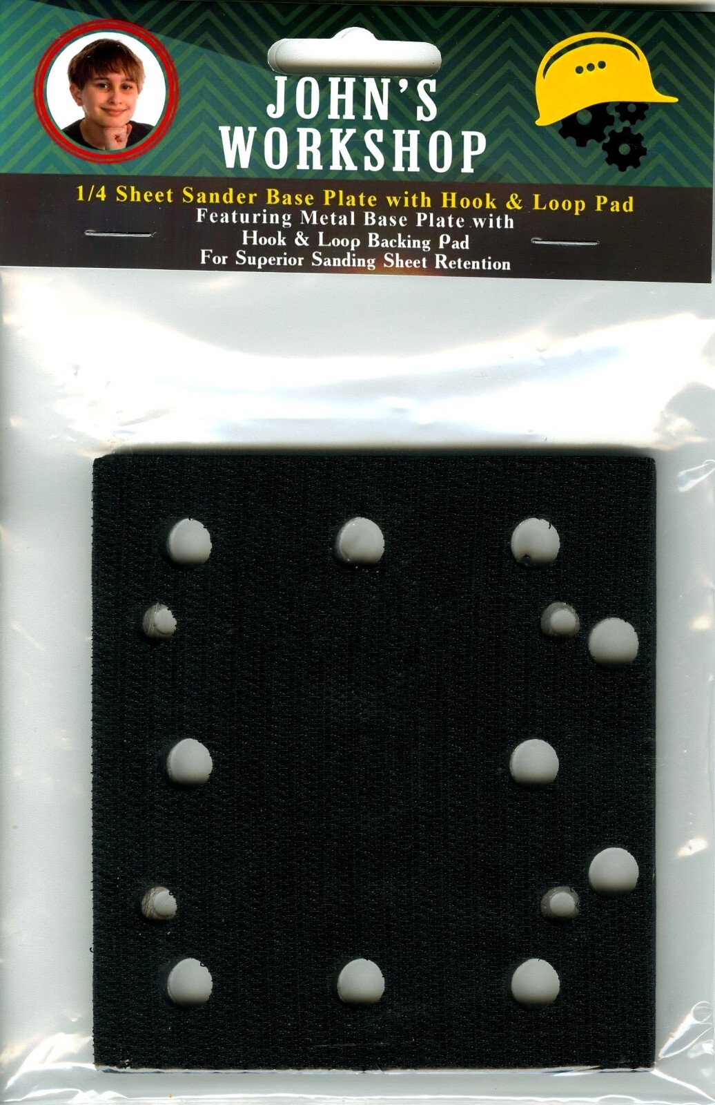 New for 2024! RIDGID R86064B Cordless Sander Base Plate with Hook & Loop Pad