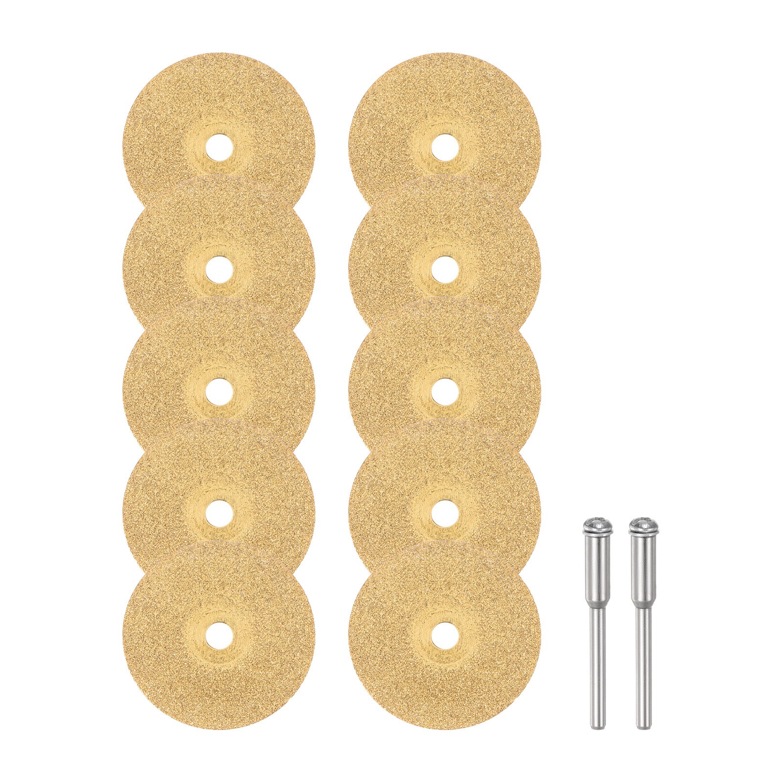10pcs Diamond Cutting Wheel 22mm Titanium Coating Cut Off Cutting Wheels