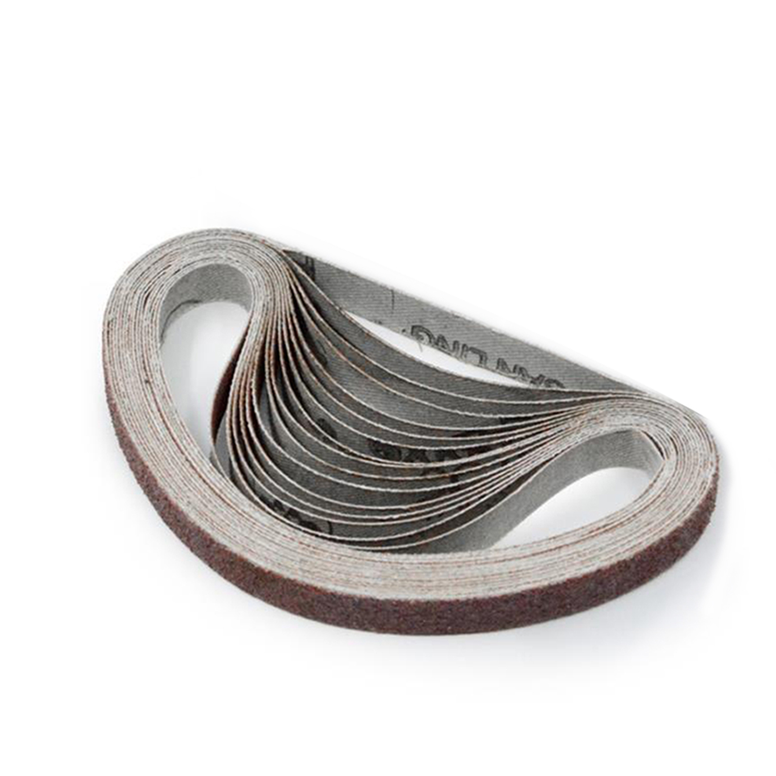 10pcs 10x330mm Abrasive Sanding Belts 1000 Grit Sanding Grinding Polishing U0Q5