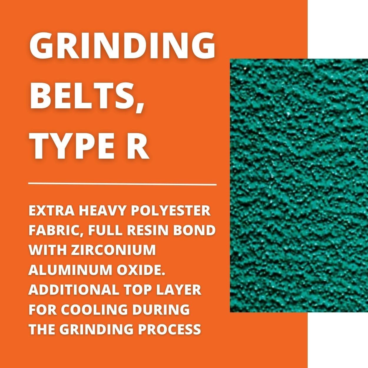 Fein Grinding Belts for Material Removal on High-Alloy Steel – Extra 120 Grit