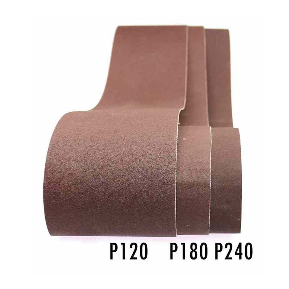 5 Pcs 915mm*100mm Sanding Belts P40 – P1200 Abrasive Sanding Band Wood Polishing