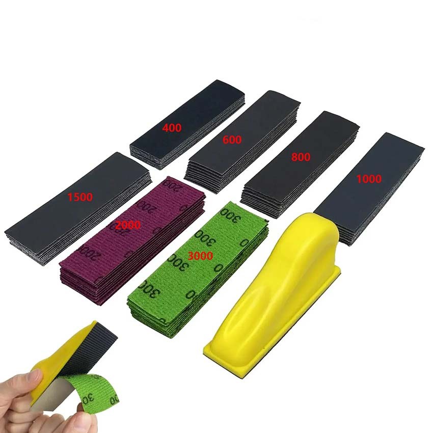 30x93mm Sandpaper 71-Piece Sanding Pad Sanding and Polishing Combination