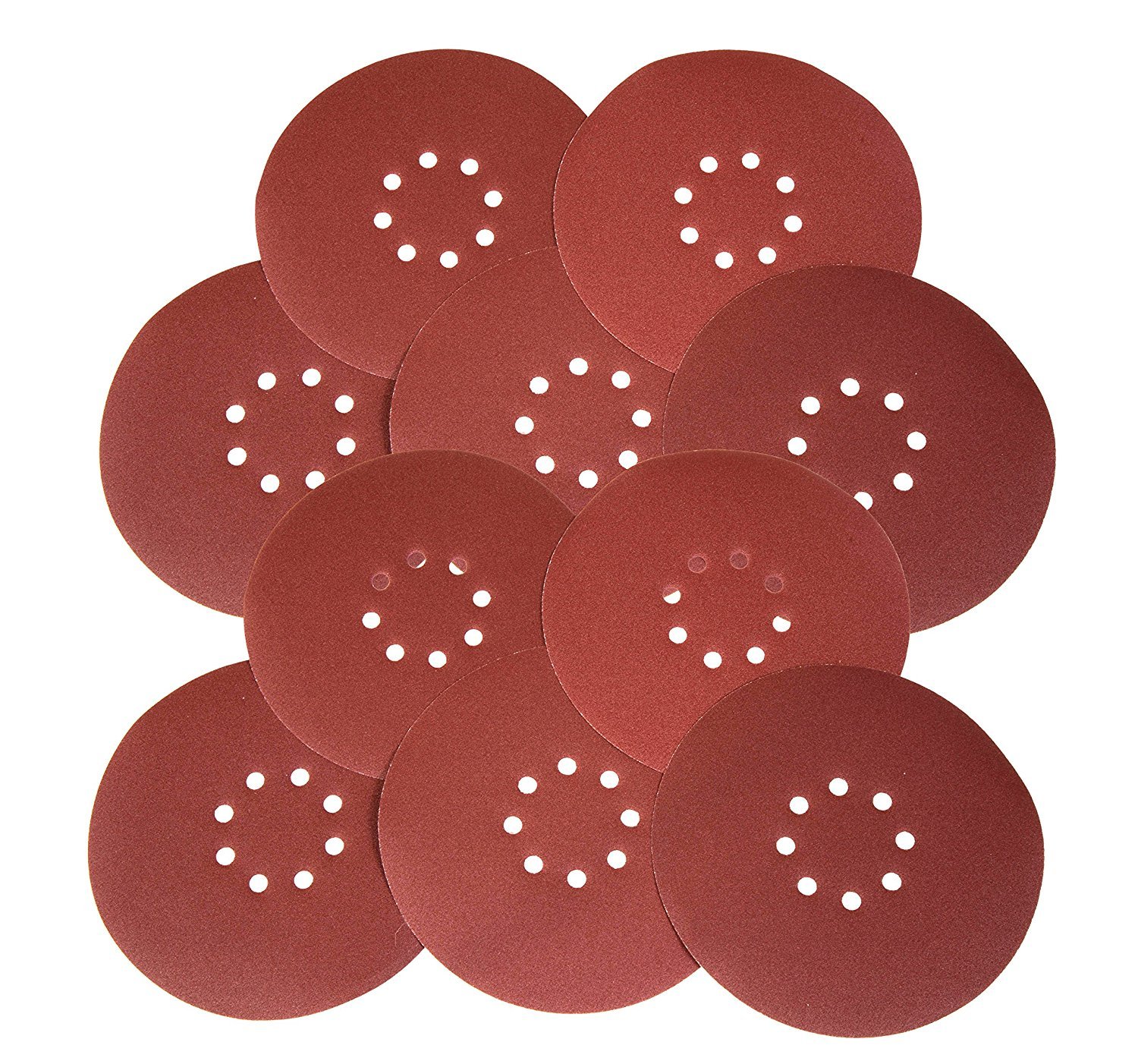 WEN 6369SP120 Drywall Sander 120-Grit Hook and Loop 9-Inch Sandpaper, 10-Pack