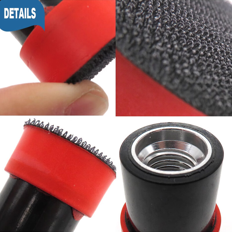 1.2″ 30mm Sanding Disc Backing Pad Polishing Plate Holder Sponge Pad M14 Thread