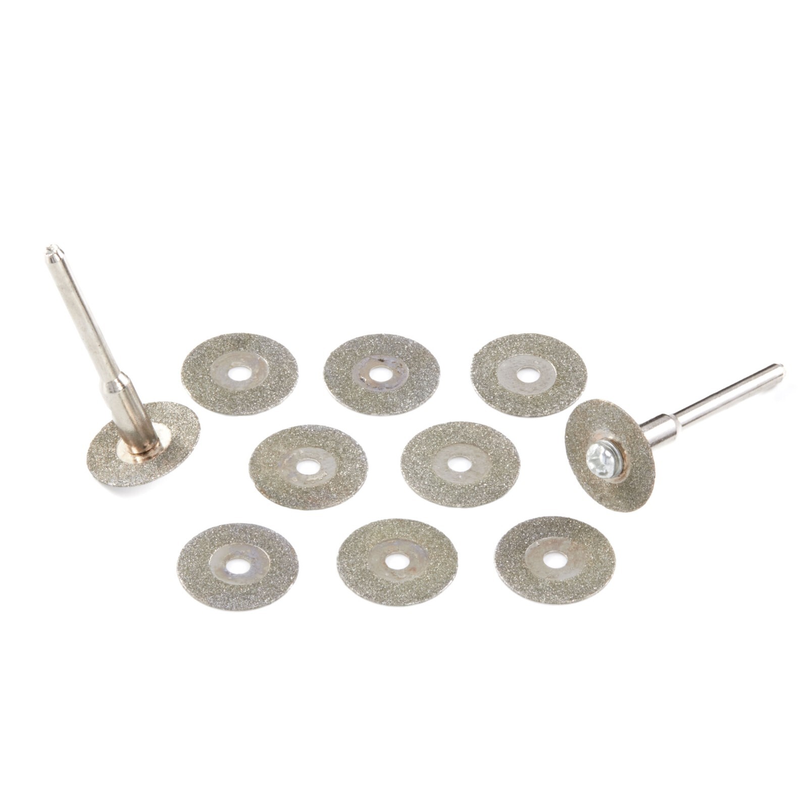 10Pcs 16mm 5/8″ inch Diamond Cutting Wheel Rotary Blades Cut-off Disc Shank 1/8″