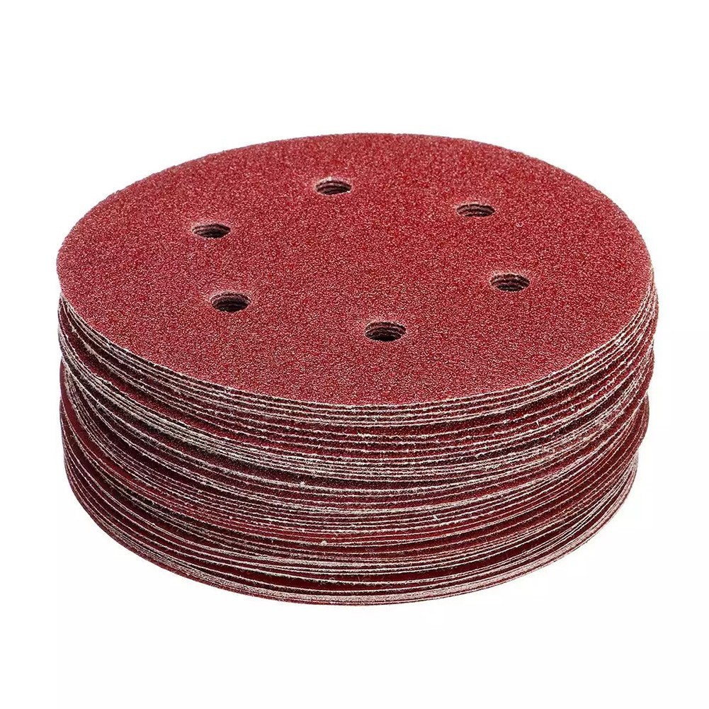 9inch Sandpaper 225mm 6 hole Sanding Paper 40-2000grit Electric Wall Polisher
