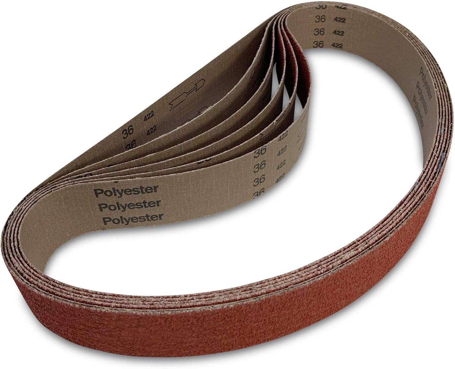 Heavy Duty 2 X 42 Inch Ceramic Sanding Belts, 36 Grit – Ideal for Weld Removal