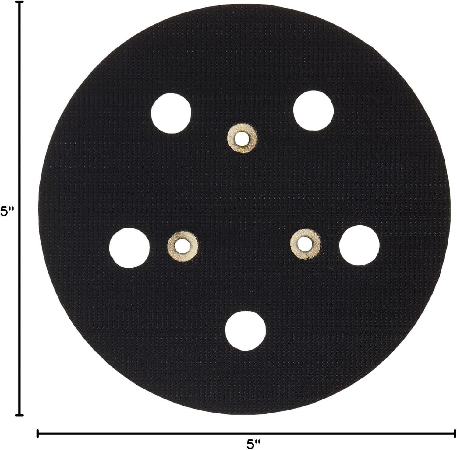 5-Inch Medium Grit Hook And Loop Pad for Model 333 – Enhanced Dust Collection