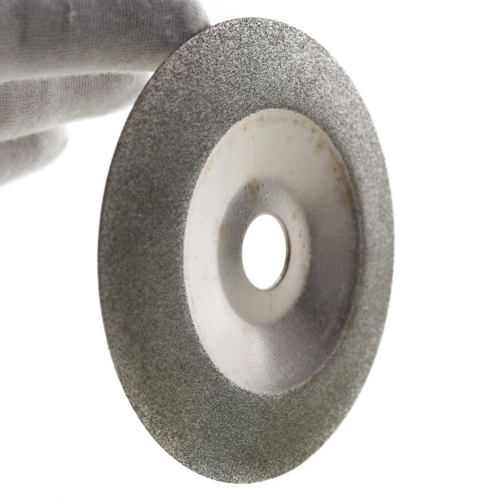 100mm 4″ inch Diamond Grinding Disc Coated Waveform Convex Wheel Disk Grit 150