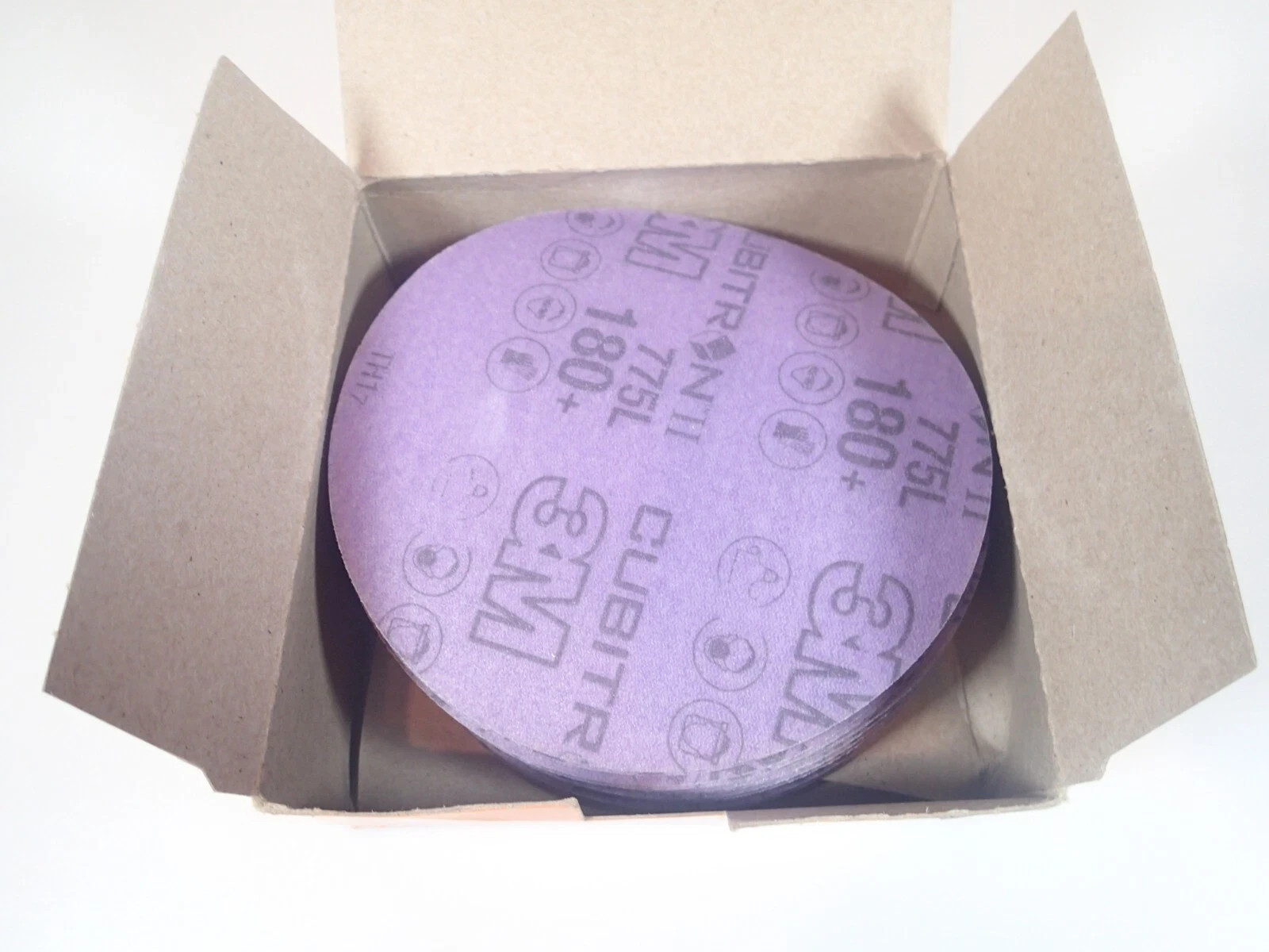 3M 64263 180+ CUBITRON II 5″ CLEAN SANDING FILM DISC HOOKIT 50 PCS 775L