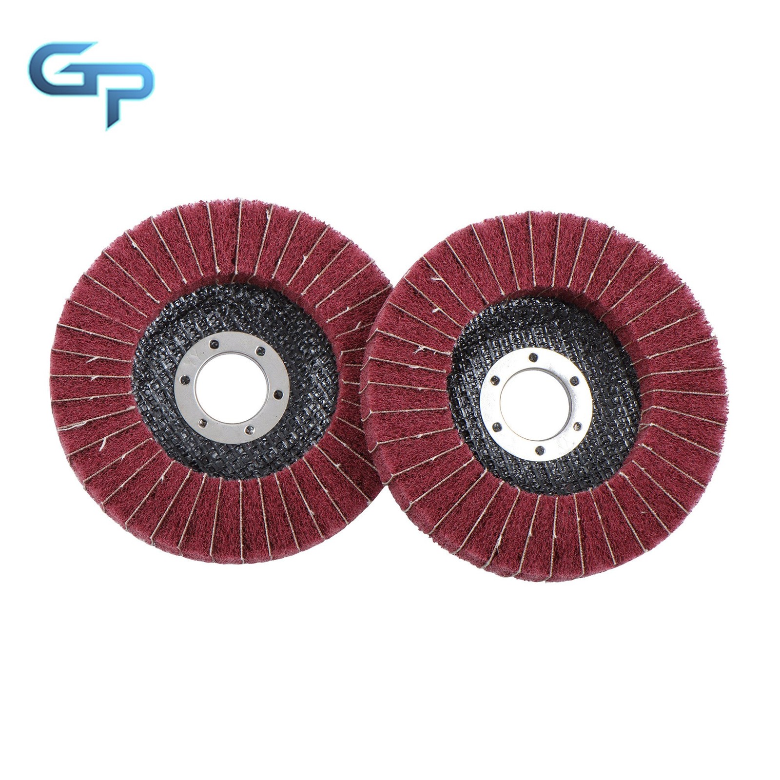 10Pack 120 & 240 Grit Scour Flap Discs 4.5Inch for Angle Grinder (4-1/2″ x 7/8″)