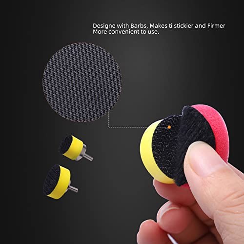 Mini Buffing Polishing Pads, 30Pcs 30Pcs DETAIL POLIHSING SETS + FLEXIBLE SHAFT