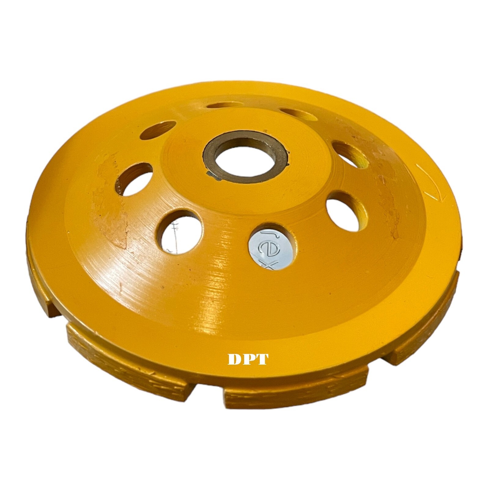 3 Pack 4″ Diamond Segment Grinding Cup Wheel Disc For Concrete Stone Grinders