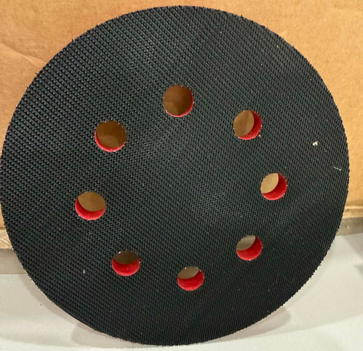 BLOW OUT! Indasa 5″ Back Up Pad #6002-8H – For Use with 8 Vacuum Hole H &L Discs