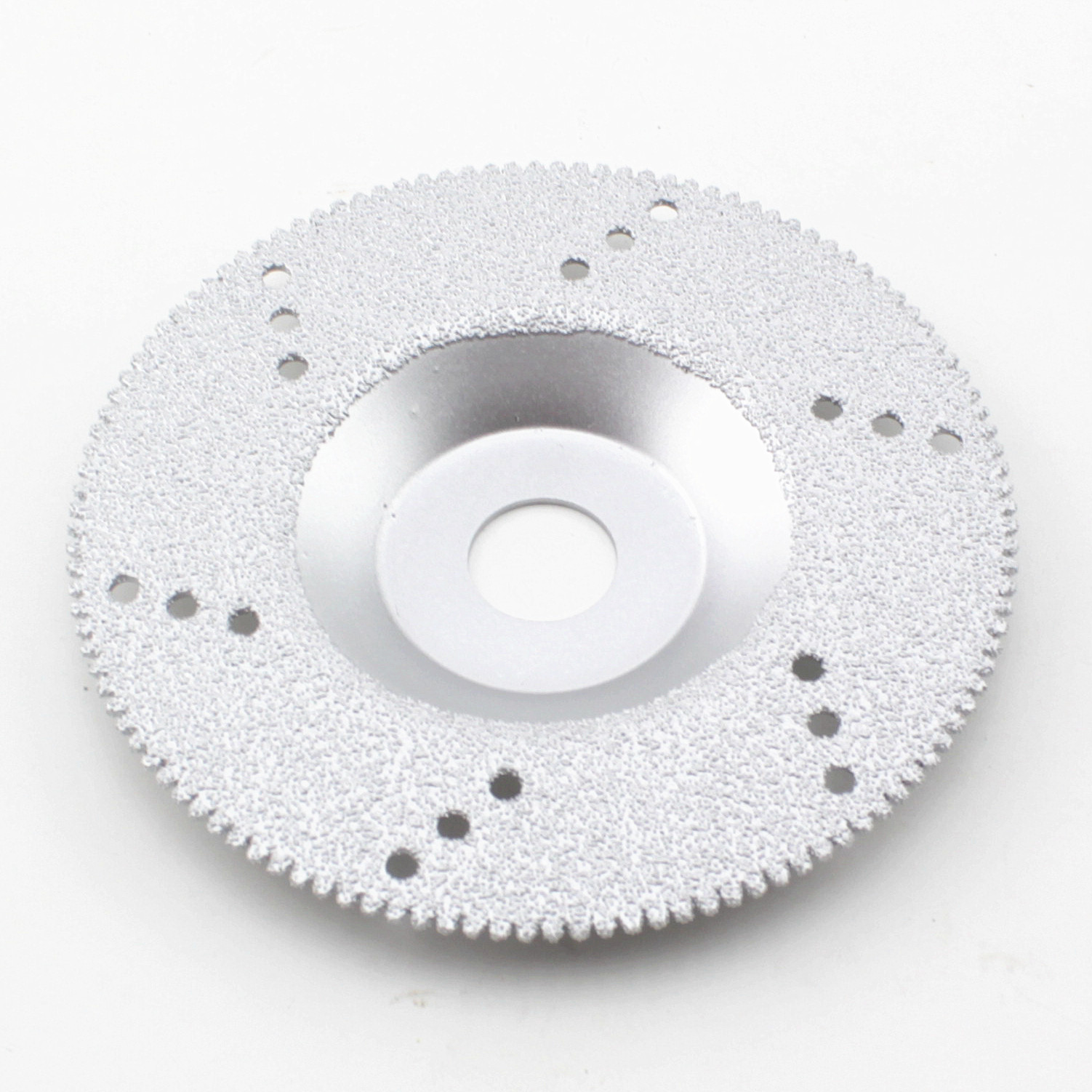 Diamond BRAZED Grinding Disc Abrasive Wheel Convex Serrated Grit 46