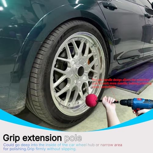 Drill Bit Cone Polisher, Metal Polishing Tool, Car Wheel Polishing Sponge,