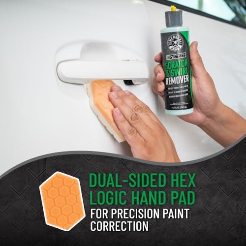 Insynchro Scratch & Swirl Remover (8 oz) – Kit with Hex Logic Dual Sided Hand