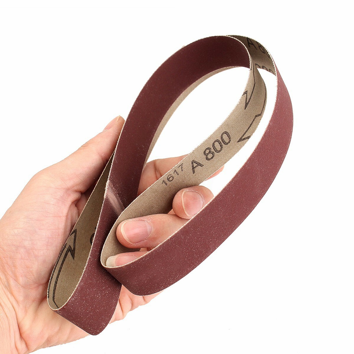 1/5pcs 1″x30″ Sanding Belts 25x762mm Aluminum Oxide Sander Abrasive 60-1000 Grit