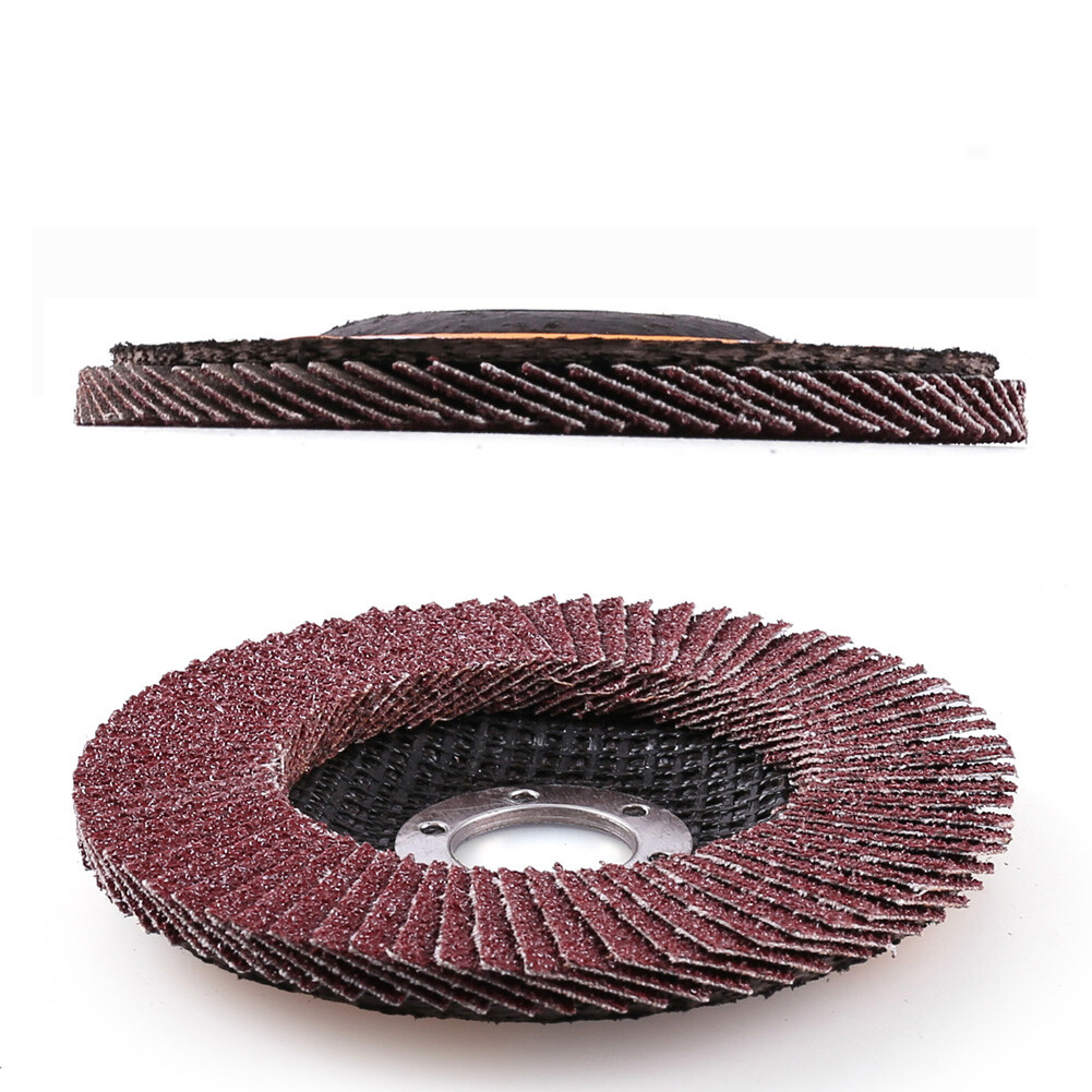 4.5″ 4-1/2 Flap Disc 40 60 80 120 Grit Angle Grinder Sanding Grinding Wheels