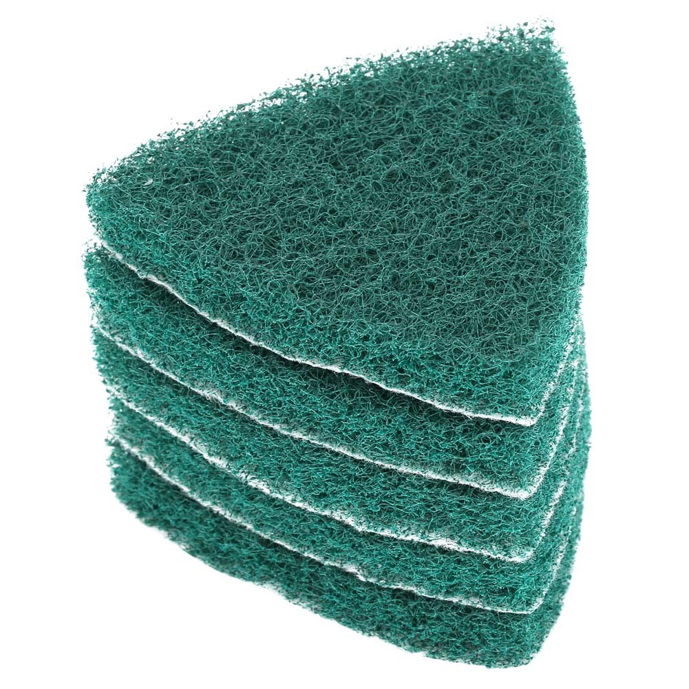 5pcs Scouring Pad Durable Self Adhesive For Grinding Machines