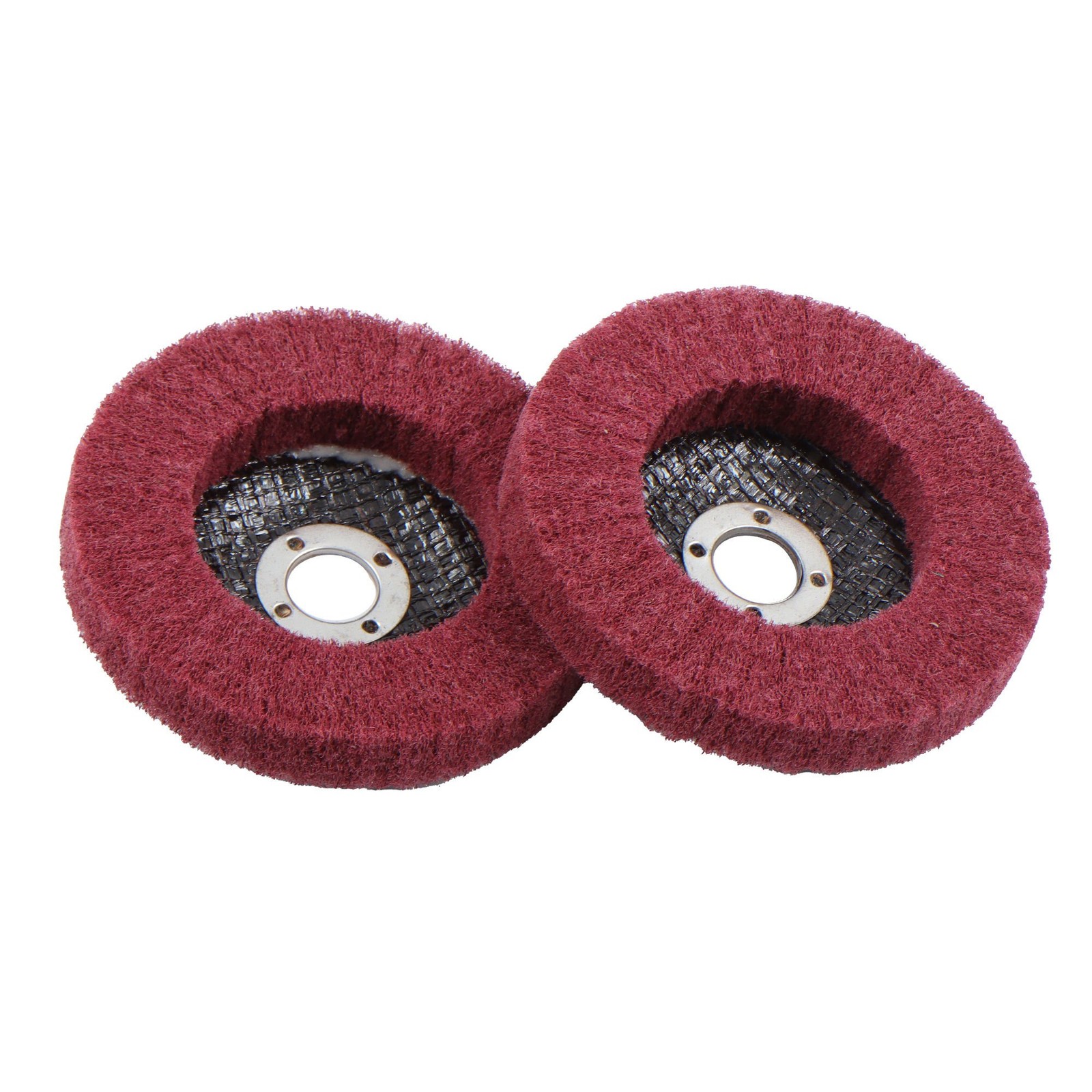 10 Pack: 4″ x 5/8″ Scour Flap Discs Grinding Sanding Discs (180 & 320 Grit)