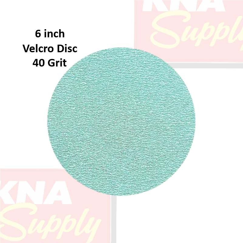 6 Inch 40-800 Grit 50-100 PACK Aluminum oxide Sanding Disc Hook Loop Sandpaper