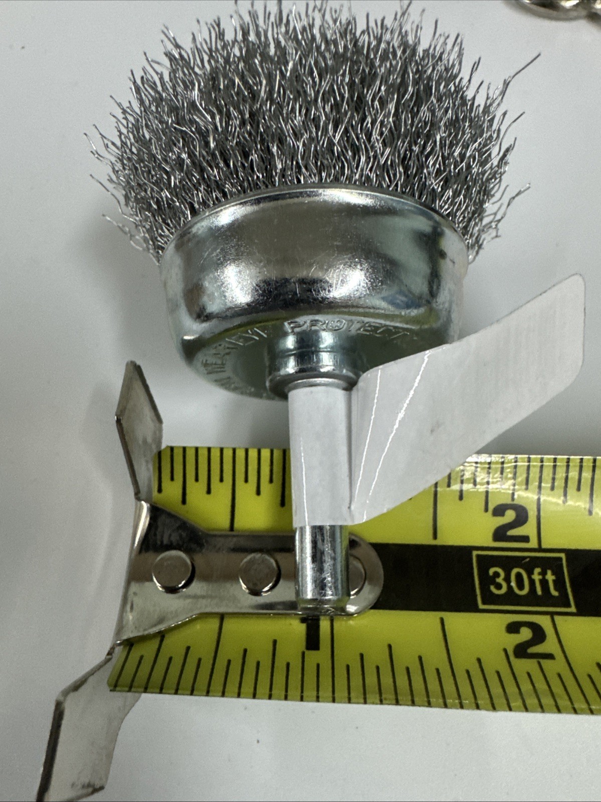 NEW Weiler Ace 61265 Wire 1-3/4″ Fine Cup End Brush 1/4” Stem use on Steel