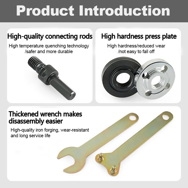 Electric Drill Angle Grinder Connecting Rod Set, Angle Grinder Tool Drill
