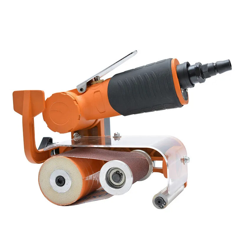 Pneumatic Belt Sanding Machine 60*260Mm Ring Belt Sanding Machine Polishing Wire